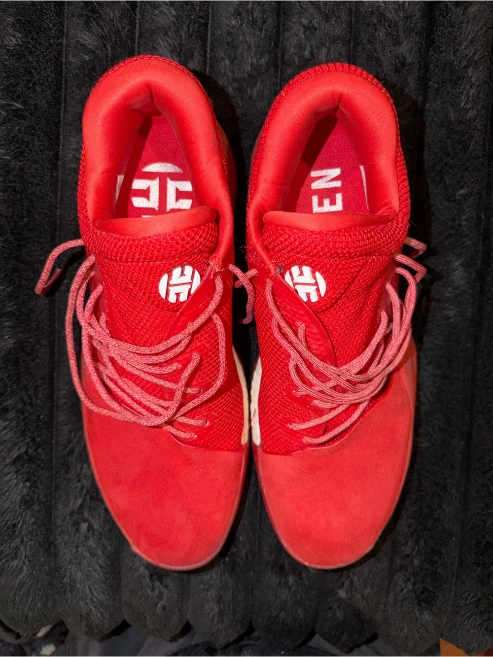 Men's Adidas Harden Vol 1 Scarlet Performance Basketball Sneakers